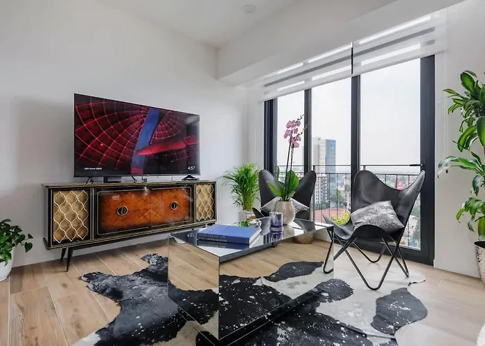 Stunning High-rise Panoramic Polanco 3bd Apartment *